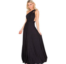 Load image into Gallery viewer, (spot) Temperament Bridesmaid long sister group dress 2020 bride Bridesmaid dress many kinds of long Party dinner dress gowns